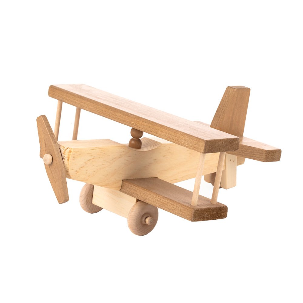 Wooden Large Toy Airplane - snyders.furniture