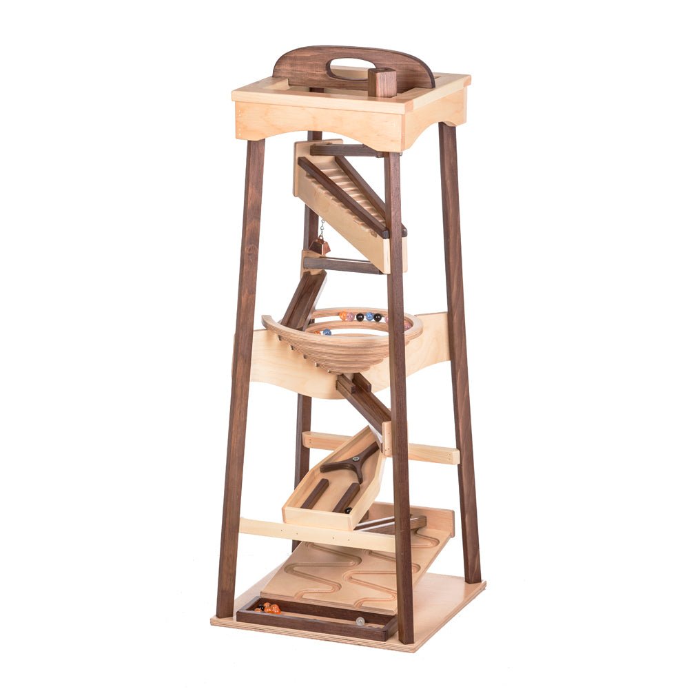 Wooden Marble Pyramid - snyders.furniture