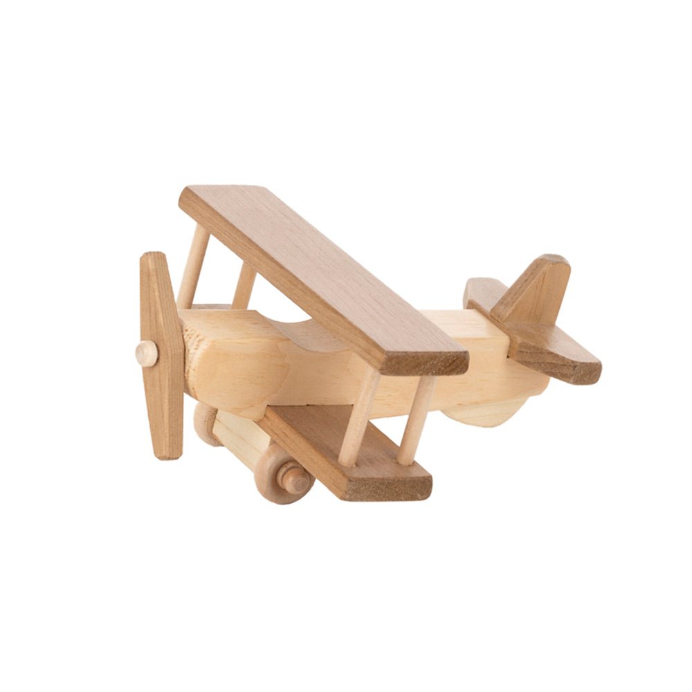 Wooden Toy Small Airplane - snyders.furniture
