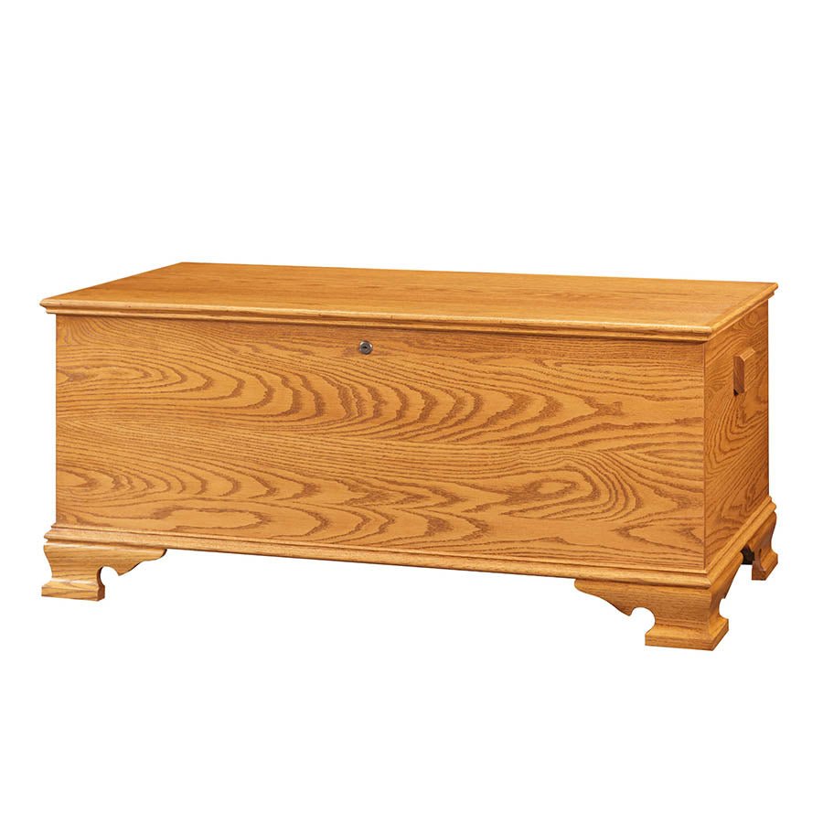 Yorktown Large Reproduction Chest - Oak - snyders.furniture
