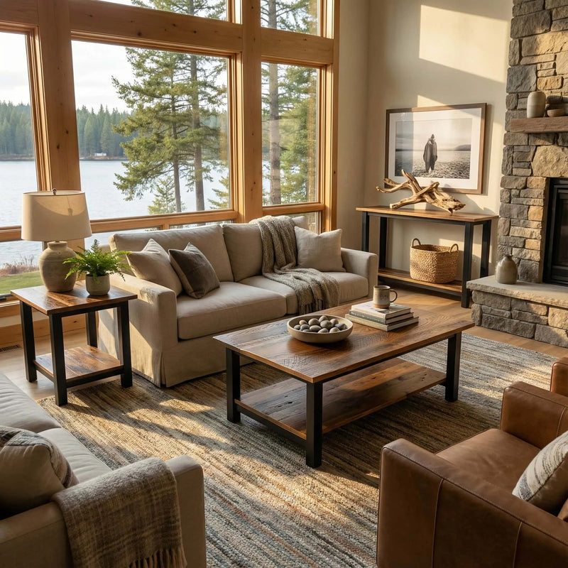 Amish Whitefish Living Furniture Collection
