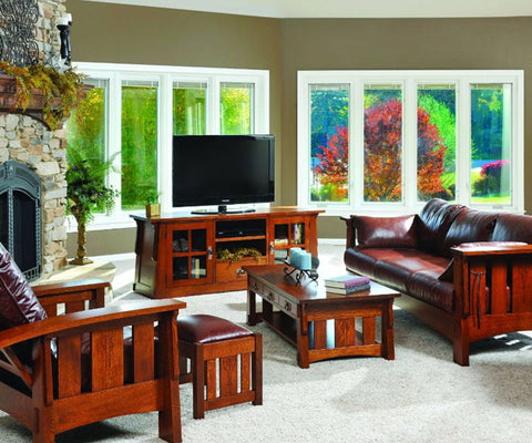 Amish Solid Wood Alamosa Living Room Collection