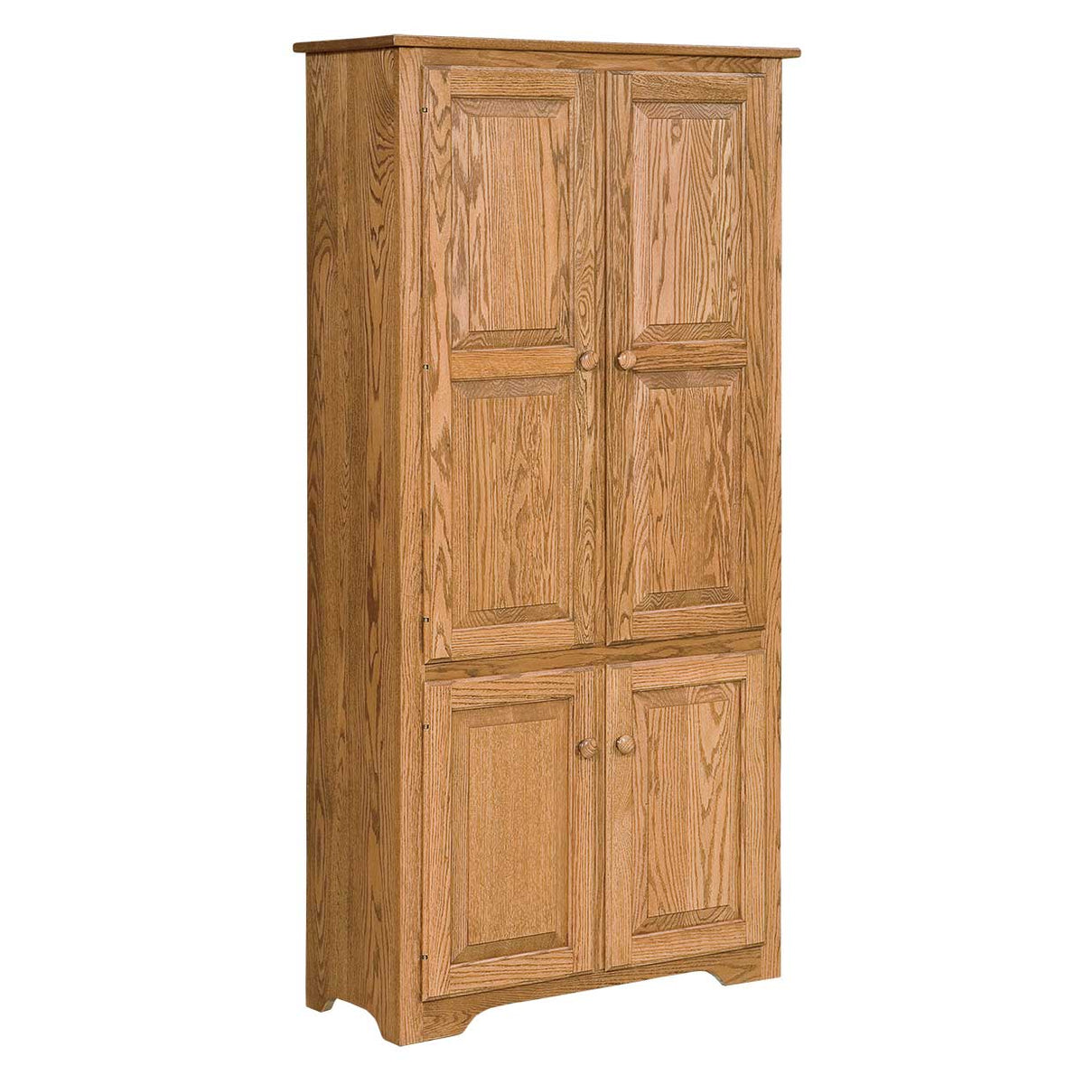 Librería Amish Eden de madera maciza de 60" de alto