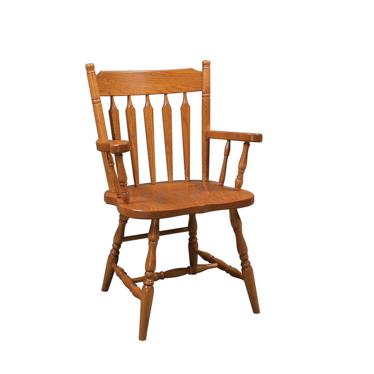 Amish Windsor Comb Arrowback Chair