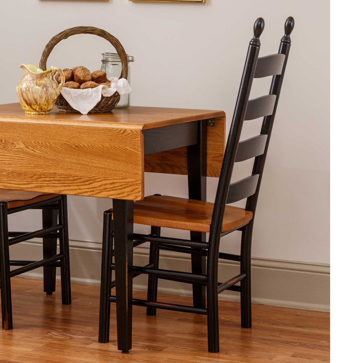 Amish Shaker Ladder Back Dining Chair
