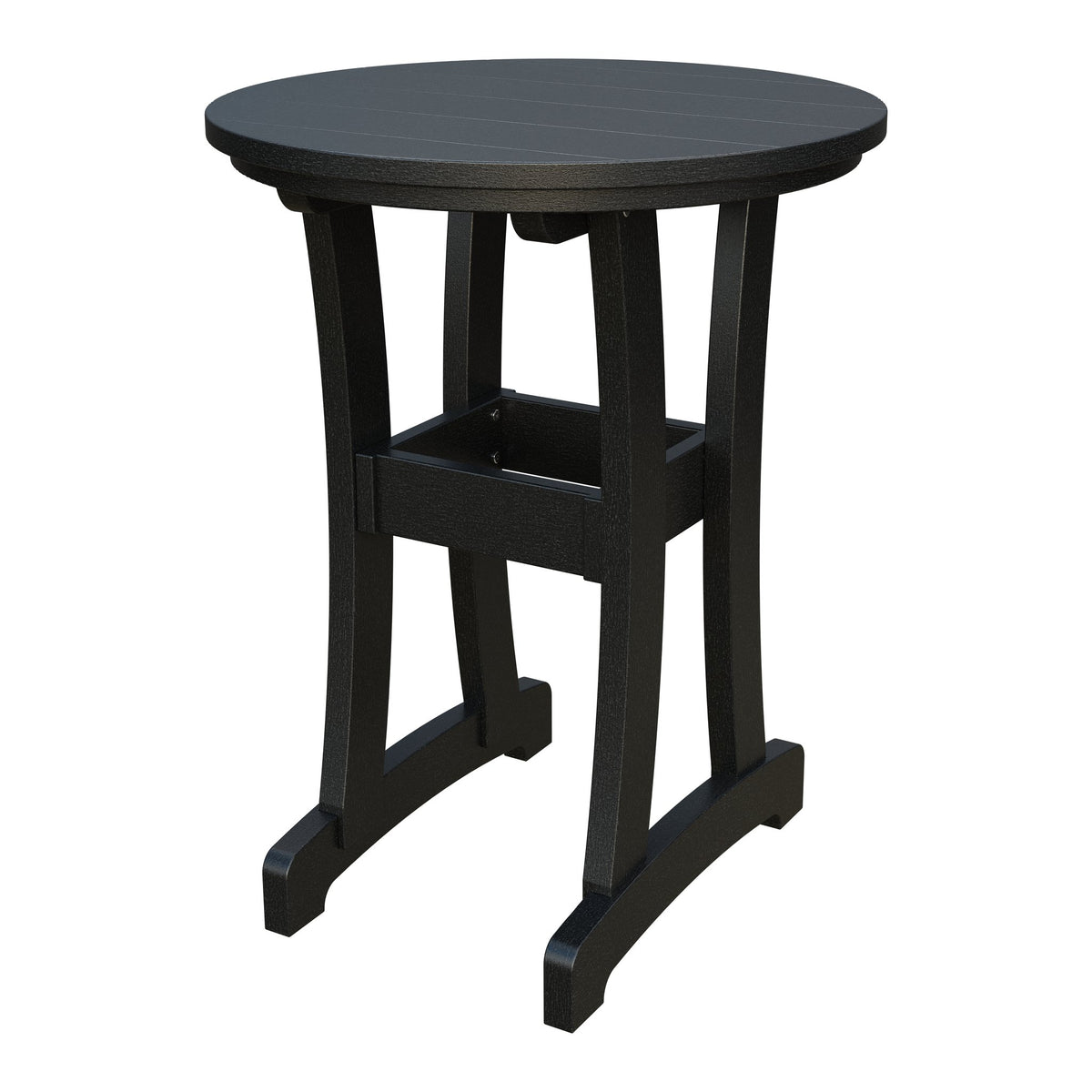 Amish Legacy 30" Round Outdoor Counter Table in Black