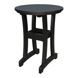 Amish Legacy 30" Round Outdoor Counter Table in Black