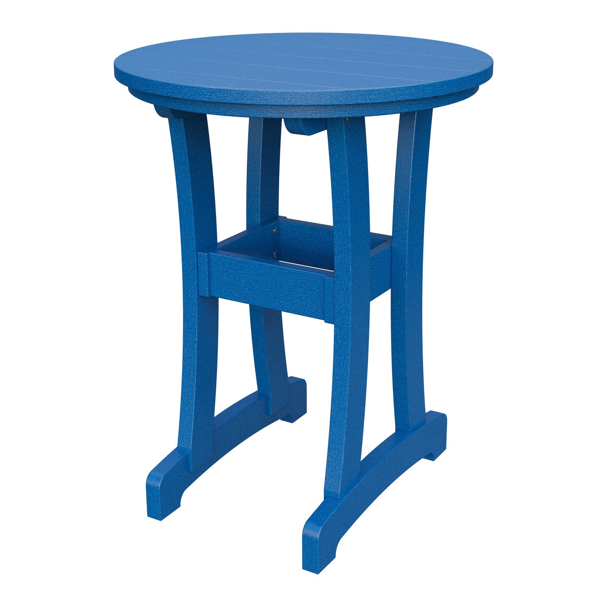 Amish Legacy 30" Round Outdoor Counter Table in Blue