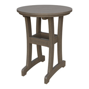 Amish Legacy 30" Round Outdoor Counter Table in Brazilian Walnut