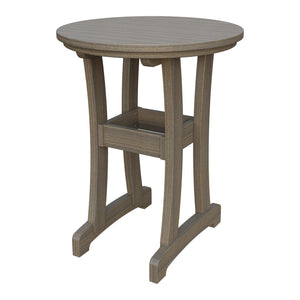 Amish Legacy 30" Round Outdoor Counter Table in Coastal Gray
