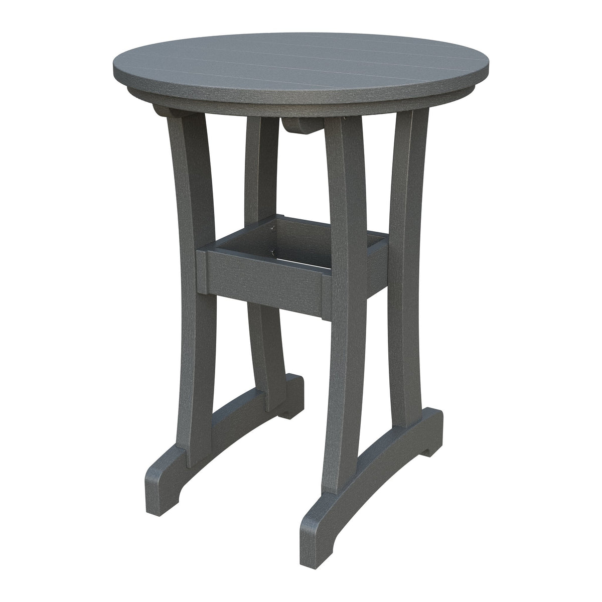 Amish Legacy 30" Round Outdoor Counter Table in Gray