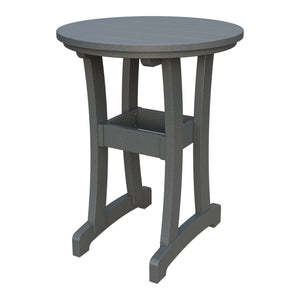 Amish Legacy 30" Round Outdoor Counter Table in Gray
