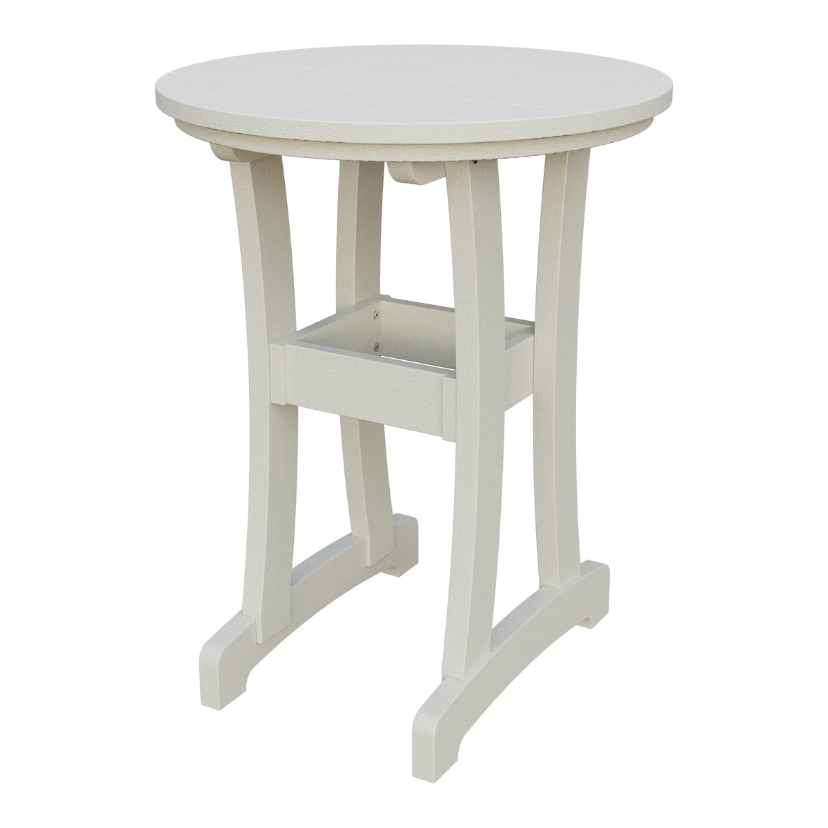 Amish Legacy 30" Round Outdoor Counter Table in Ivory