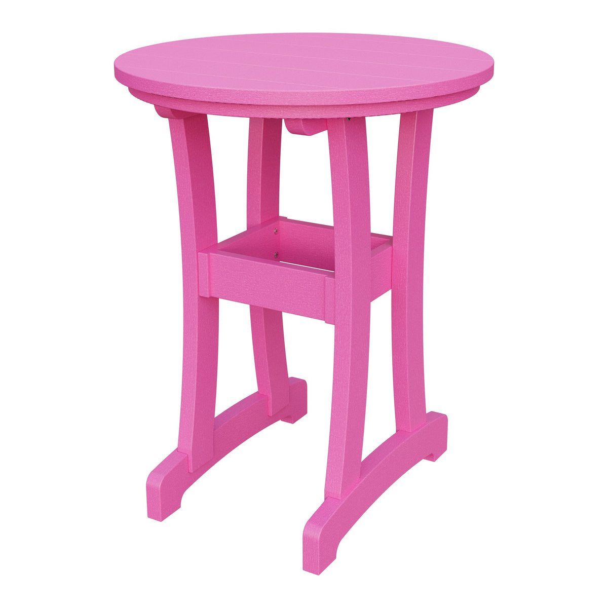 Amish Legacy 30" Round Outdoor Counter Table in Pink