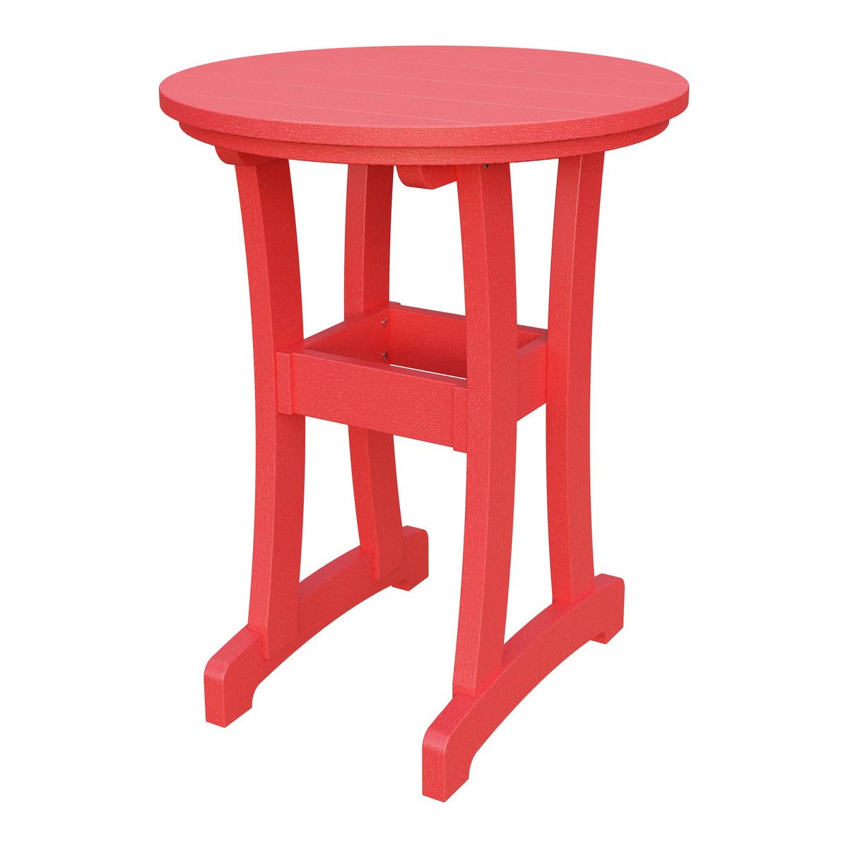 Amish Legacy 30" Round Outdoor Counter Table in Red