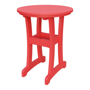 Amish Legacy 30" Round Outdoor Counter Table in Red