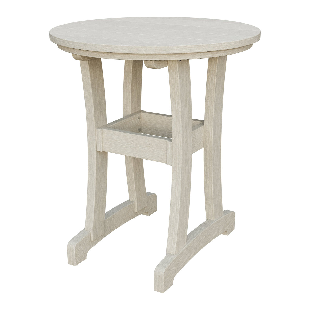 Amish Legacy 30" Round Outdoor Counter Table in Seashell