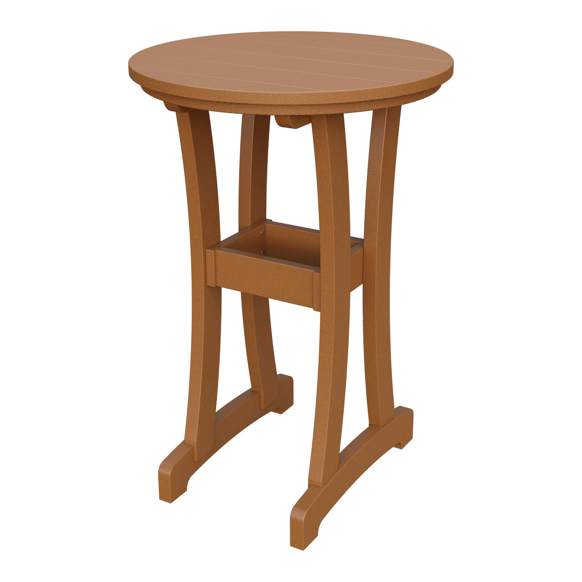 Amish Legacy 30" Round Outdoor Bar Table in Cedar