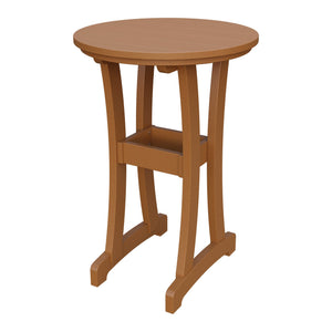 Amish Legacy 30" Round Outdoor Bar Table in Cedar