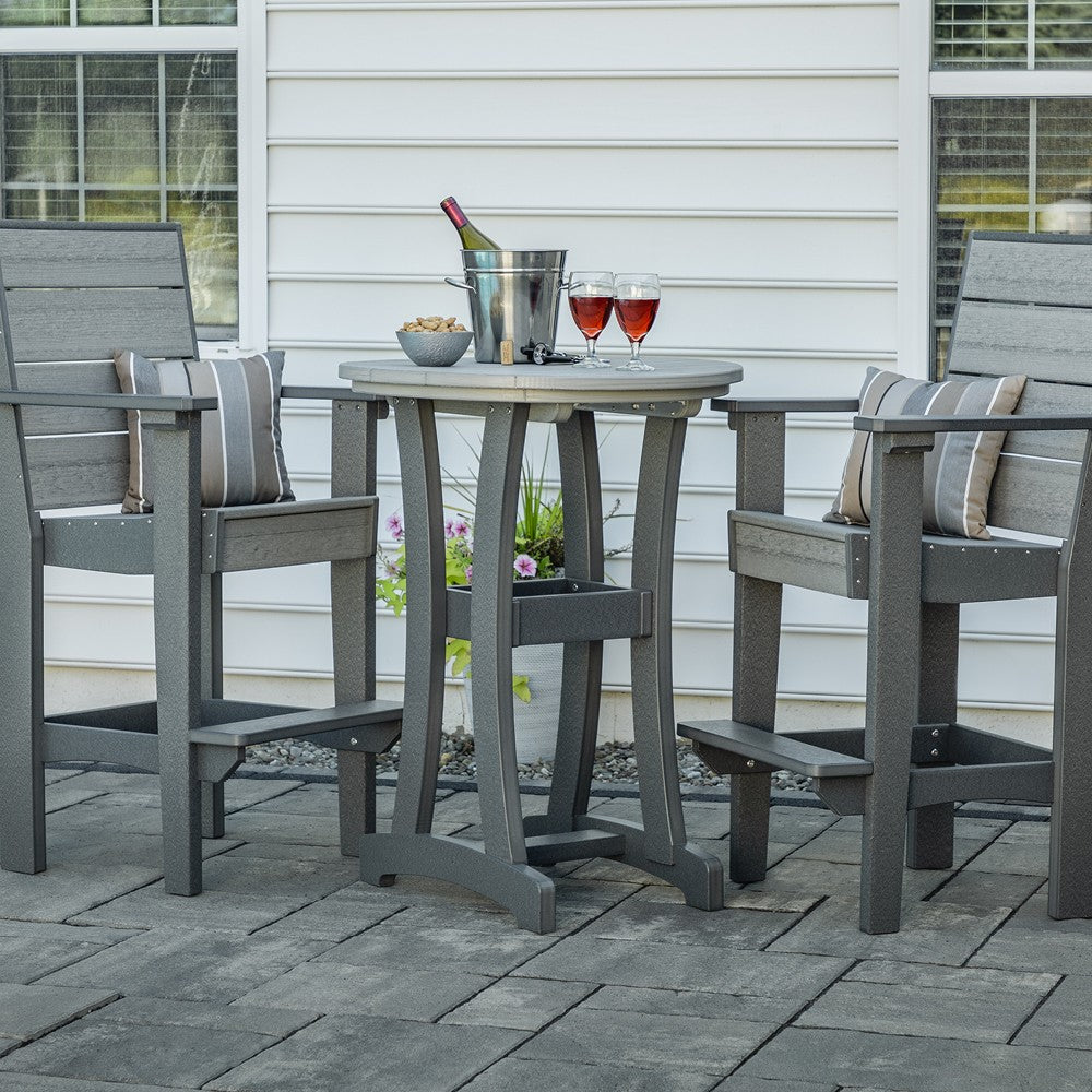 Amish Legacy 30" Round Outdoor Bar Table