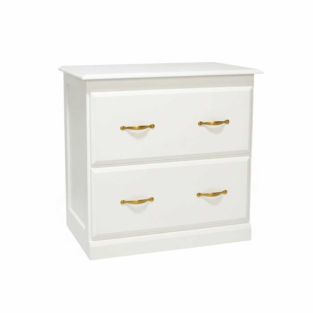 Amish Traditional Lateral 2-Drawer File Cabinet