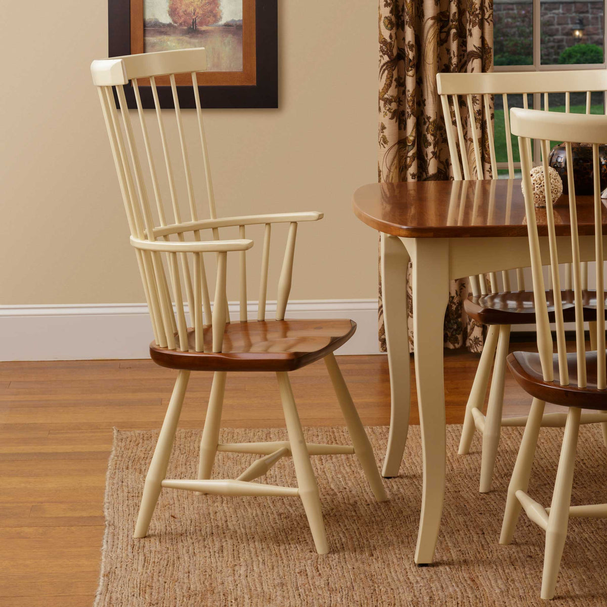 Amish Windham Windsor Spindle Dining Chair
