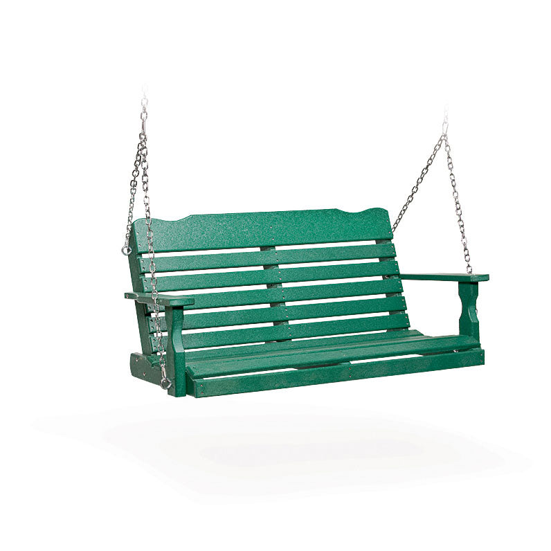 Amish Poly Patio West Chester 4' Porch Swing - snyders.furniture