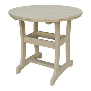 Amish Legacy 42" Round Outdoor Counter Table in Birchwood