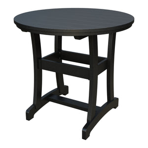 Amish Legacy 42" Round Outdoor Counter Table in Black