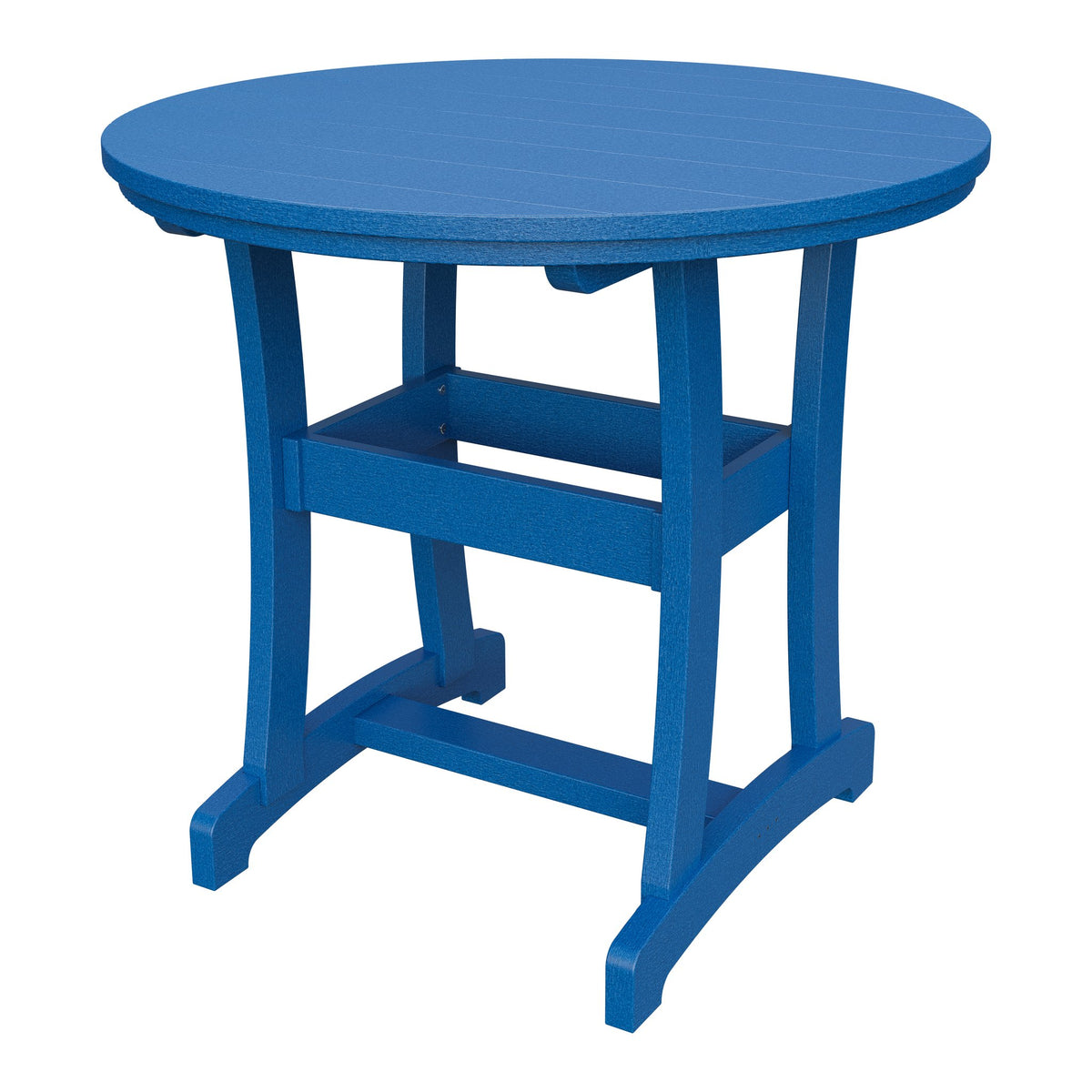 Amish Legacy 42" Round Outdoor Counter Table in Blue