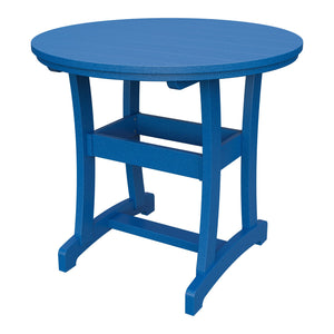 Amish Legacy 42" Round Outdoor Counter Table in Blue
