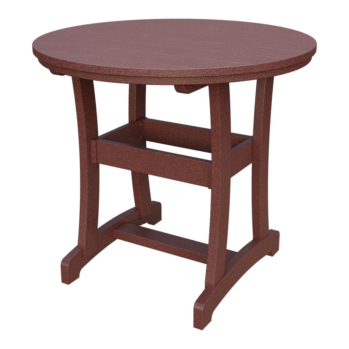Amish Legacy 42" Round Outdoor Counter Table in Cherrywood