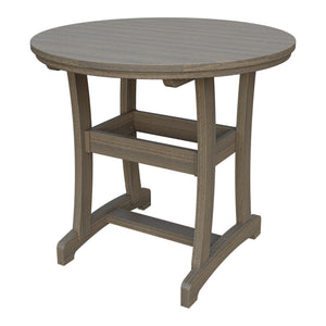 Amish Legacy 42" Round Outdoor Counter Table in Coastal Gray