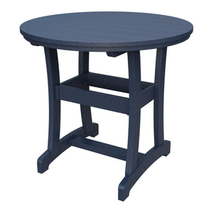 Amish Legacy 42" Round Outdoor Counter Table in Patriot Blue