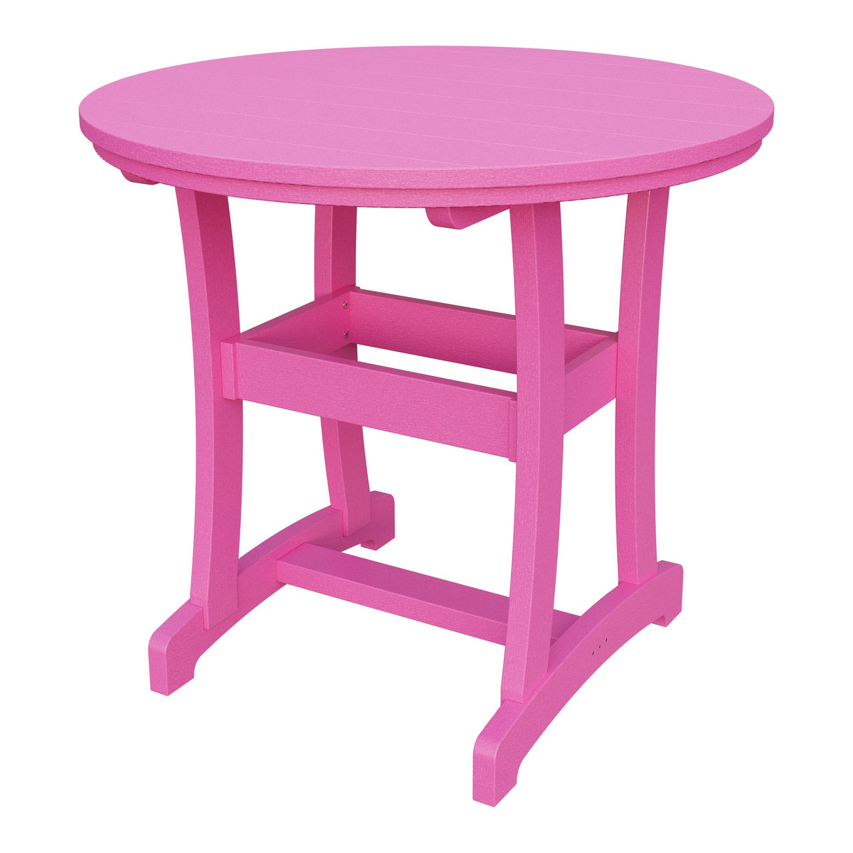 Amish Legacy 42" Round Outdoor Counter Table in Pink