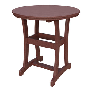 Amish Legacy 42" Round Outdoor Bar Table in Cherrywood