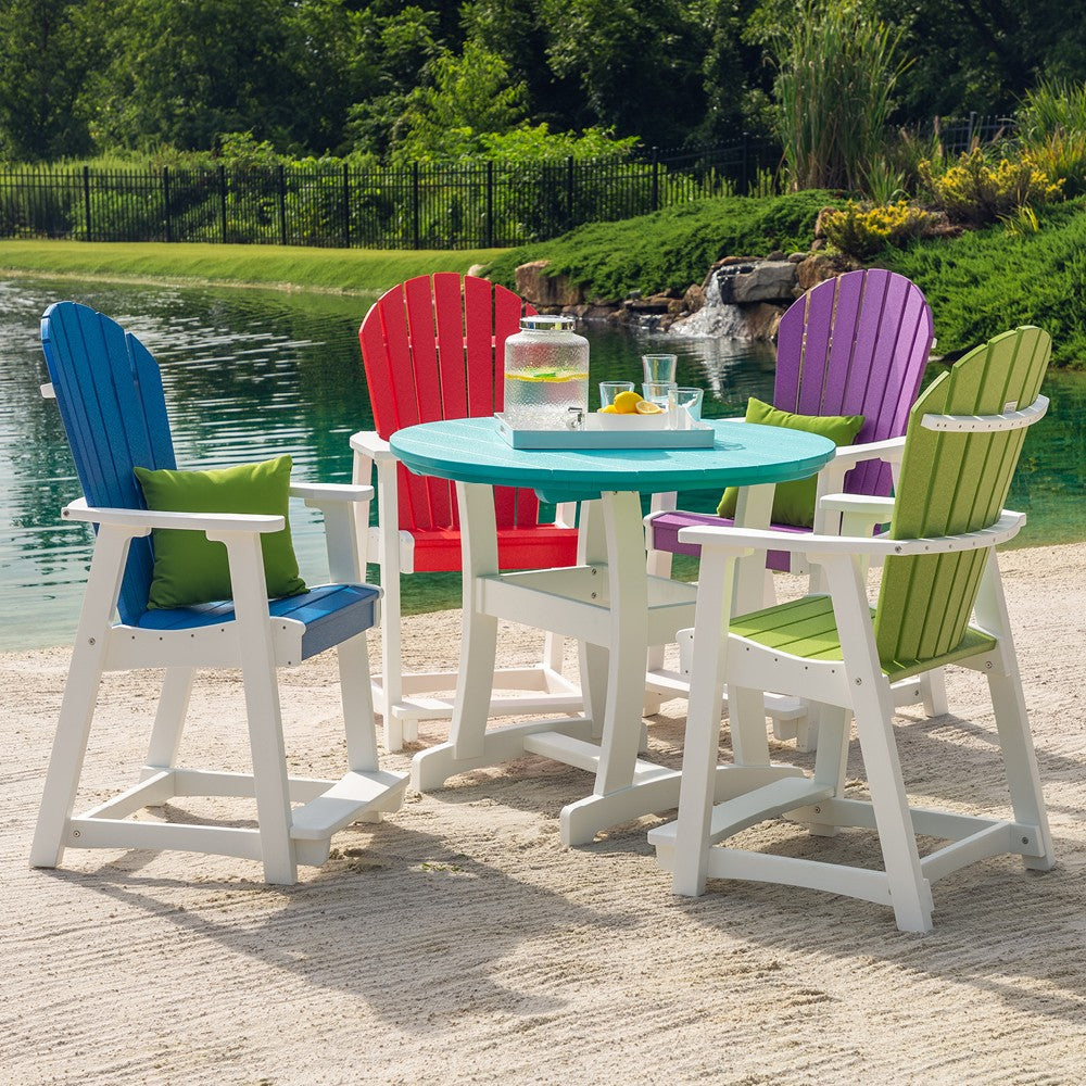 Amish Legacy 42" Round Outdoor Bar Table