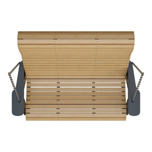 Amish 4' Rollback Poly Hanging Swing