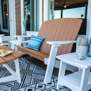 Amish Coastal 4' Patio Bench