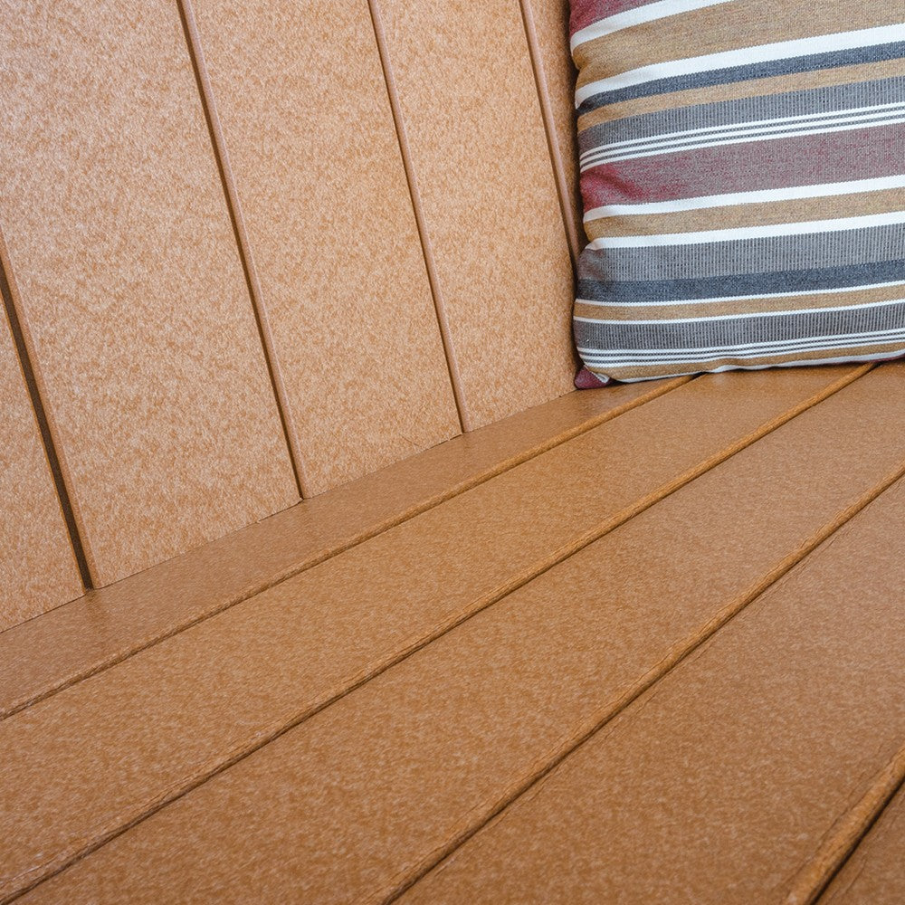Amish Coastal 4' Patio Bench