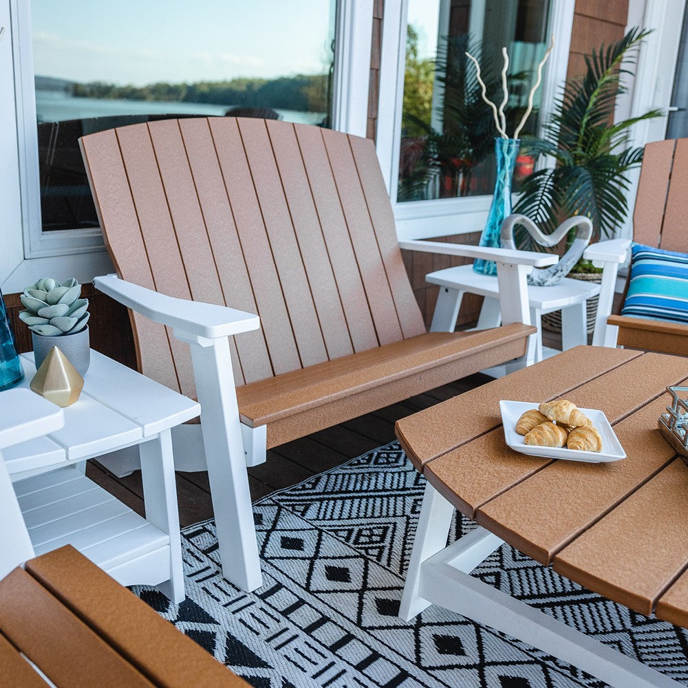 Amish Coastal 4' Patio Bench