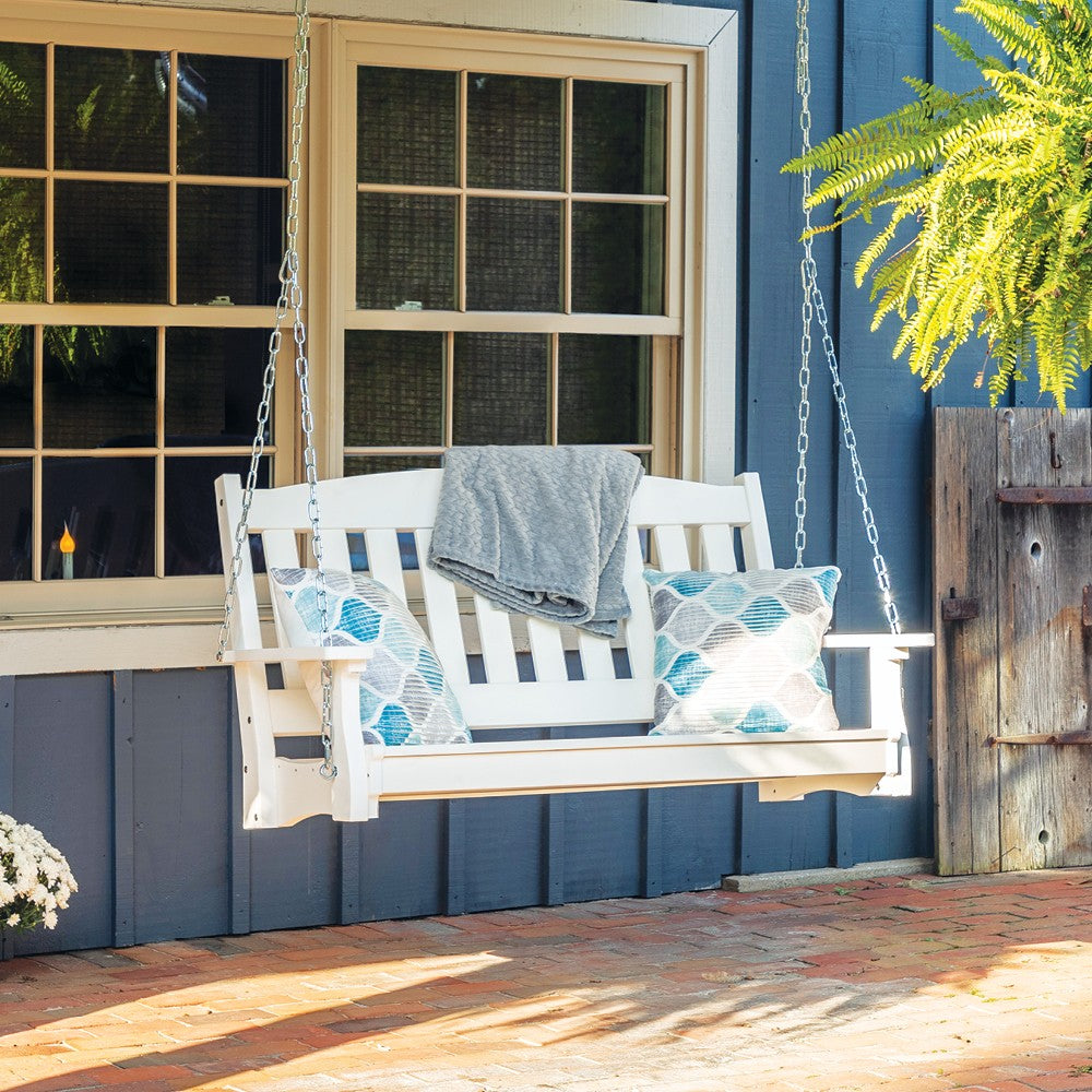 Amish Spanish Garden 4' Poly Hanging Swing