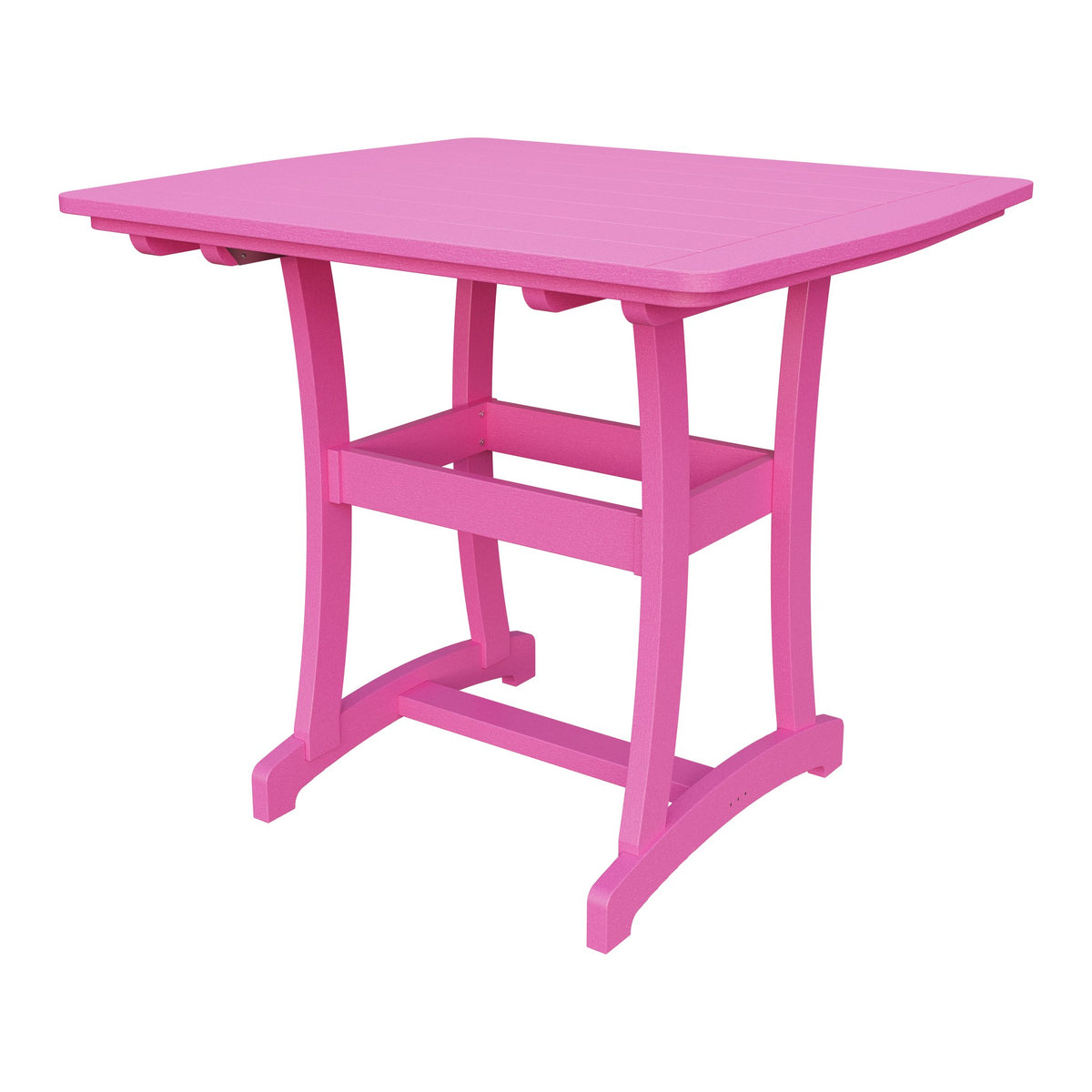 Amish Legacy 4' x 4' Outdoor Bar Table in Pink