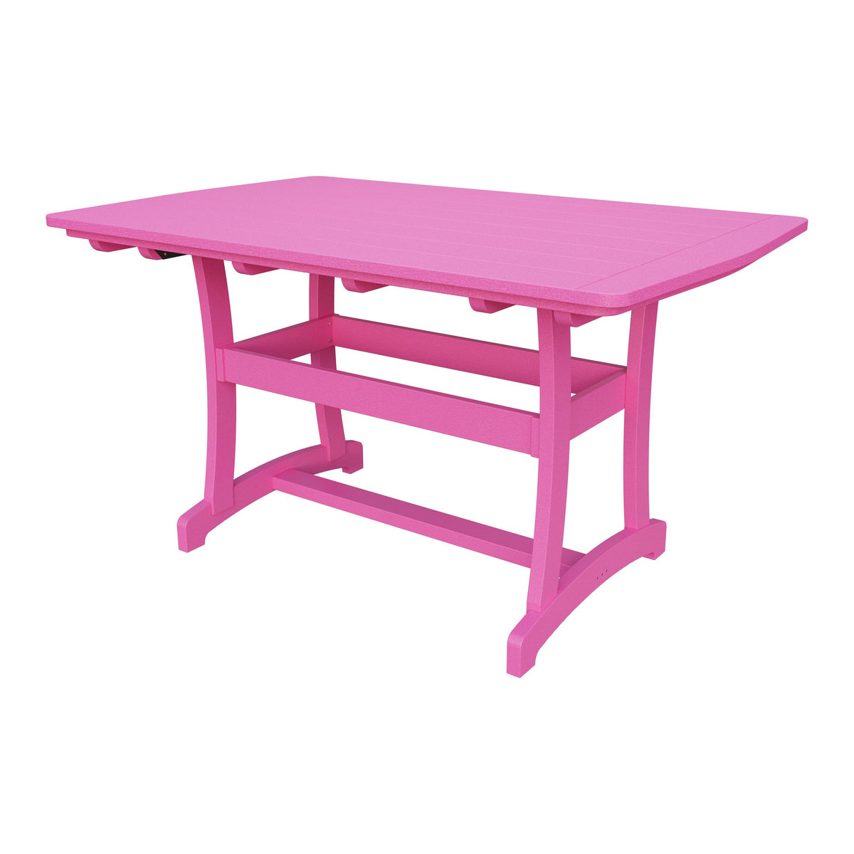 Amish Legacy 4' x 6' Outdoor Counter Table in Pink