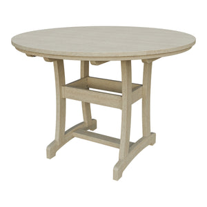 Amish Legacy 54" Round Outdoor Counter Table in Birchwood