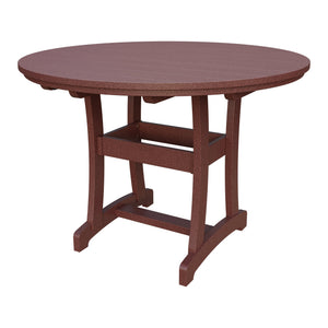 Amish Legacy 54" Round Outdoor Counter Table in Cherrywood