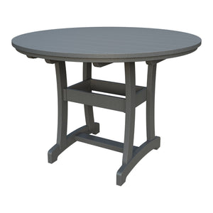 Amish Legacy 54" Round Outdoor Counter Table in Gray
