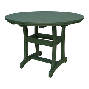 Amish Legacy 54" Round Outdoor Counter Table in Turf Green