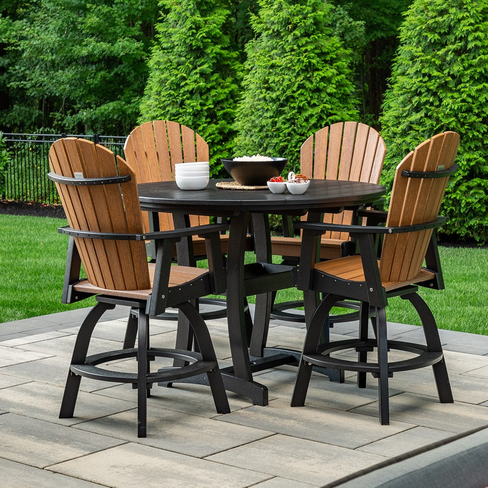 Amish Legacy 54" Round Outdoor Bar Table