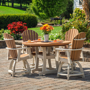 Amish Legacy 54" Round Outdoor Counter Table